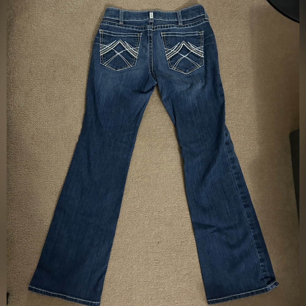 Ariat Blue Boot Cut Jeans Classic Style